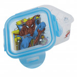 Stor Square Hermetic Food Container 290 Ml Spiderman Midnight Flyer