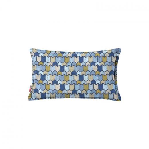 ARMN Azure Cushion Cover, Blue & Gray, 30x50cm