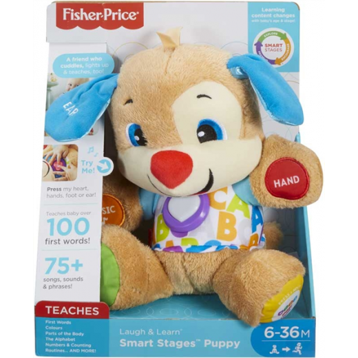 Fisher-Price FPM43 Laugh & Learn Smart Stages Puppy Educational Toy