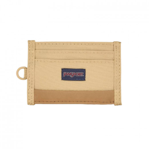 Jansport Cross Town Curry Core Card Holder, Beige Color
