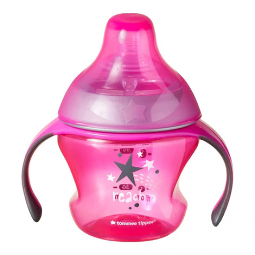 Tommee Tippee First Sips Soft Transition Cup Pink Color, 150 ml