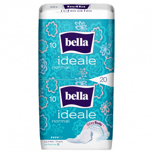 Bella Ideale Sanitary Pads Normal Stay Softi, 20 Pieces