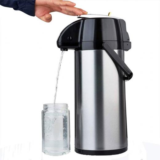 Thermos Insulation Pot Push Button Pump Pot, 2.2L