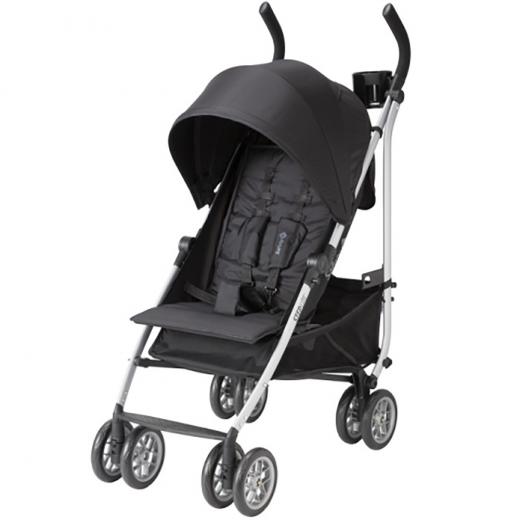 Safety 1ˢᵗ Step Lite Compact Stroller - Black