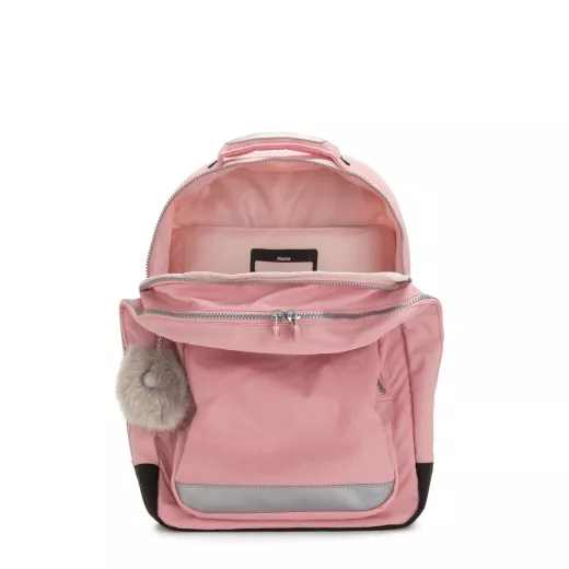 Kipling-Class Room-Large Backpack With Laptop Protection Rose