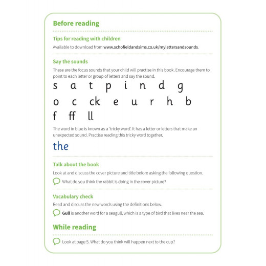 The Cup: My Letters and Sounds Phase Two Phonics Reader