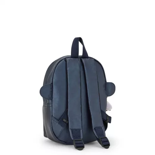 Kipling-Faster-Kids' Backpack-Admiral Bl Metallic