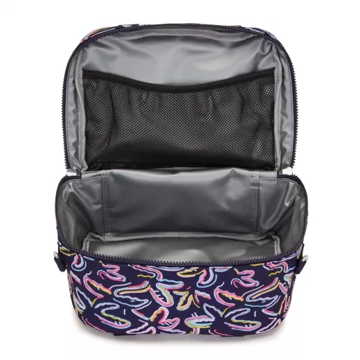 Kipling Miyo Insulated Medium Lunch Bag Palm Fiesta Print