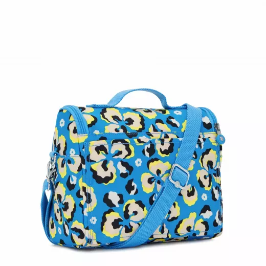 Kipling New Kichirou Lunchbox Leopard Floral