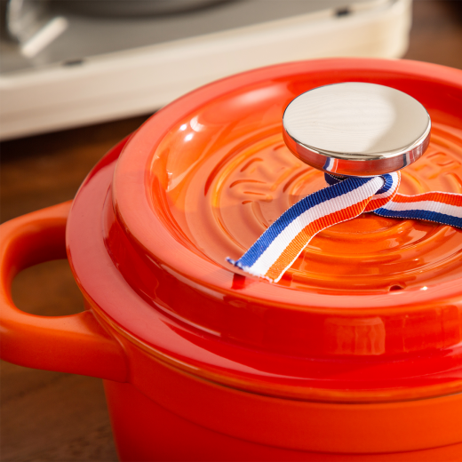 Che Brucia Ceramic Orange Direct Fire 2 Liter Casserole