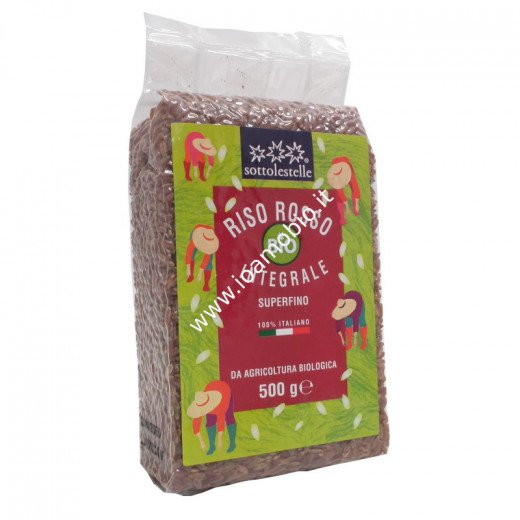 Sottolestelle  Org Red Rice Wholegrain 500g