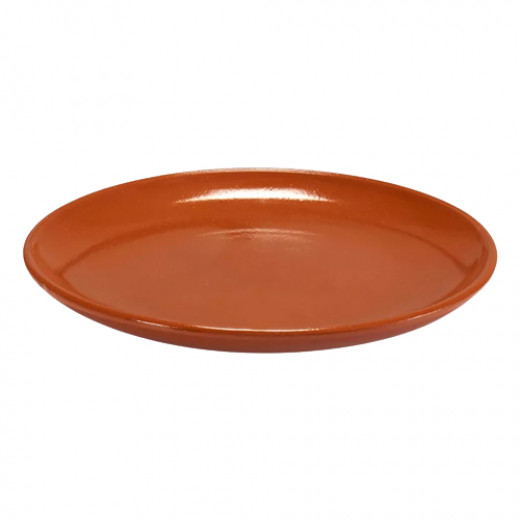 Arte Regal Brown Clay Large Steak Plate 29 centimeters / 12