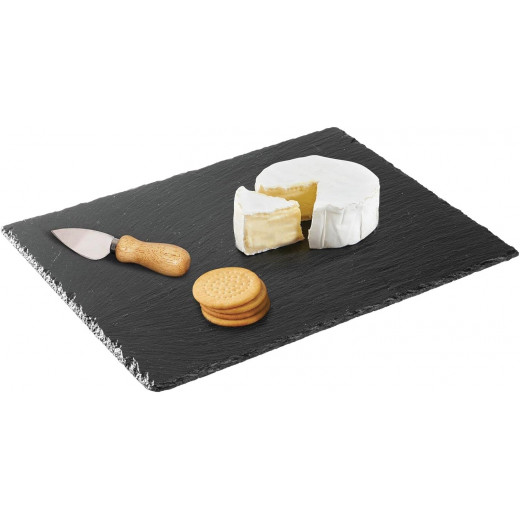 Vague Melamine Black Slate Board 30 centimeter x 16 centimeter