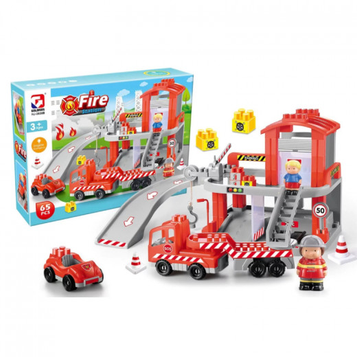 Stoys Fire Station Set