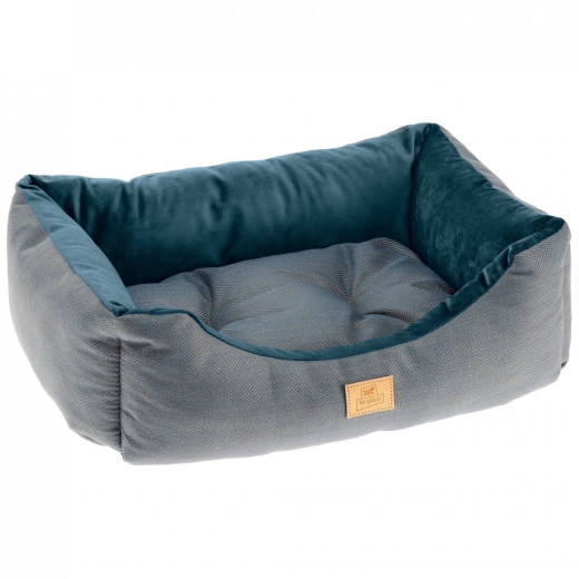 Ferplast Dog and Cat Bed Chester, Blue, 80 Cm