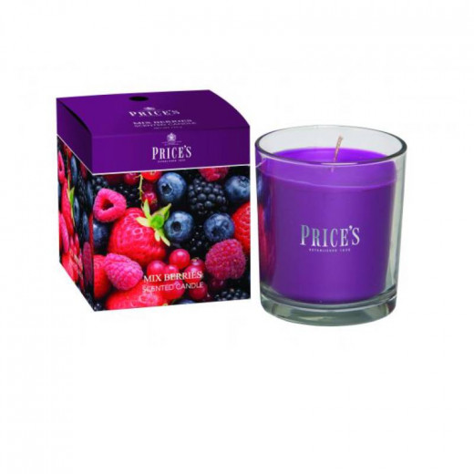 Price's Boxed Candle Jar  Mixed Berries