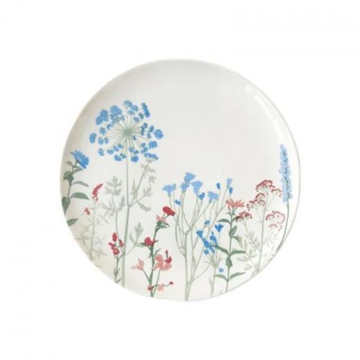 Easy Life Mille Fleurs Dinner Plate - Blue & Red 26cm