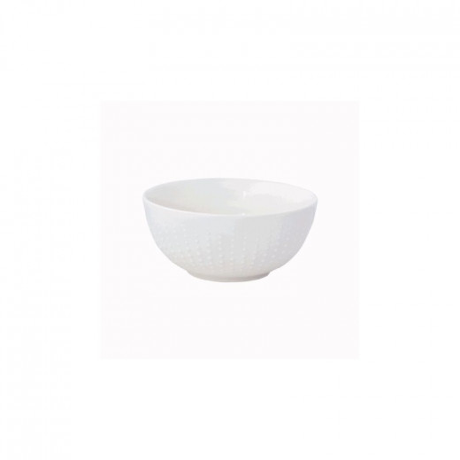 Easy Life Drops Bowl - White 16cm