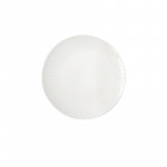 Easy Life Drops Dinner Plate - White 26cm