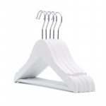 ARMN Tidyup  Wooden Hanger Set - White 4-Piece