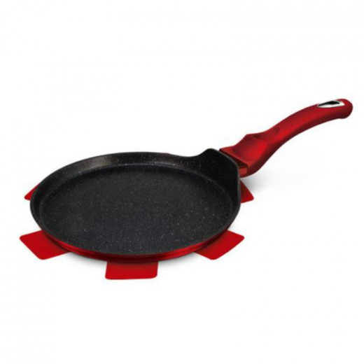 Berlinger Haus Metallic Pancake Pan - Burgundy 25 cm