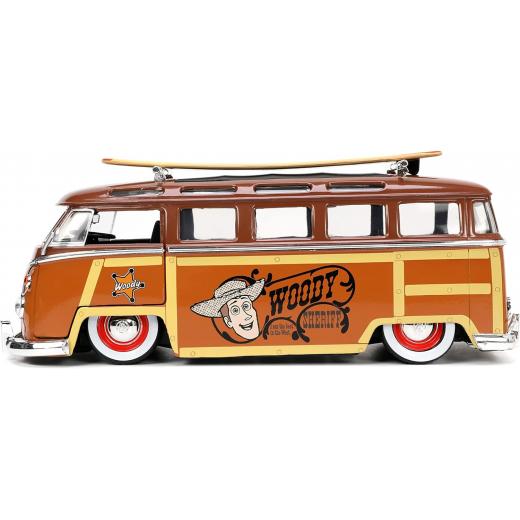 JADA | Volkswagen T1 Bus with Woody Figurine