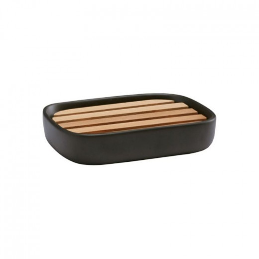 Aquanova Oscar Soap Dish - Black