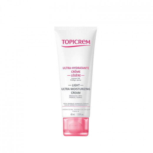 Topicrem Light Moisturizing Face Cream 40ml