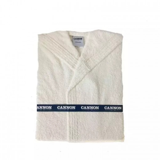 Cannon Bath Robe Plain Ivory L