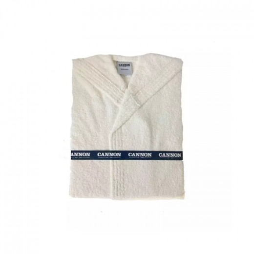 Cannon Bath Robe Plain  Ivory S