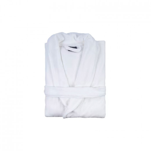 Cannon Bath Robe Plain  White XXL