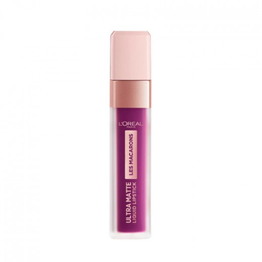 Loreal Les Macarons Ultra Matte Liquid Lipstick  Infinite Plum No.(840)