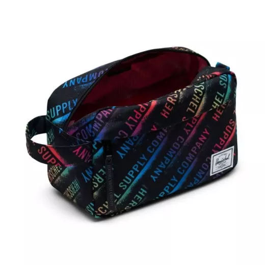 Herschel Chapter toiletry bag Stencil Roll Call Rainbow