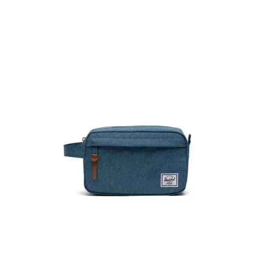 Herschel Chapter toiletry bag Copen Blue Crosshatch