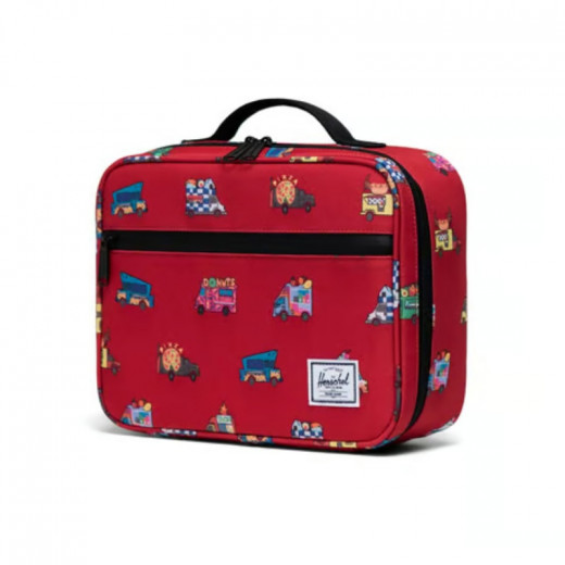 Herschel Pop Quiz Lunch Box Food Trucks Mars Red