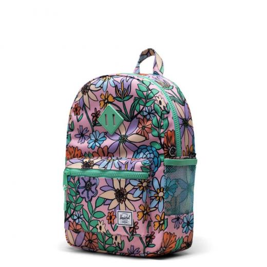 Herschel Heritage Youth Back Pack Flower Daze Romance Rose