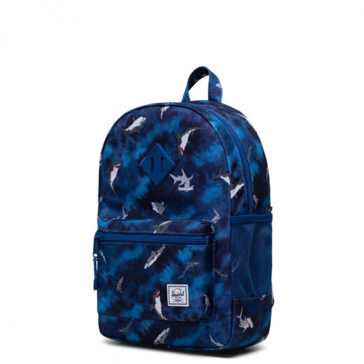 Herschel Heritage Youth Back Pack Sharks Mazarine Blue