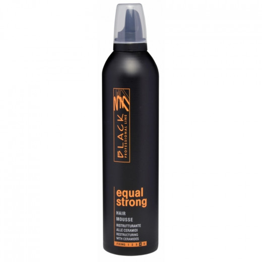 Black Equal Strong Hair Mousse 400ml