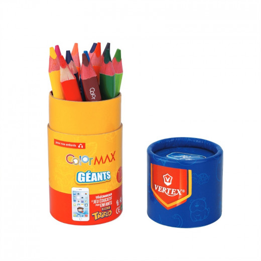 أقلام ملونة 12 قلم من فيرتكس