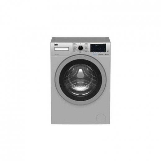 Beko Washing Machine 1400 RPM Inverter 15 programs Silver 10kg