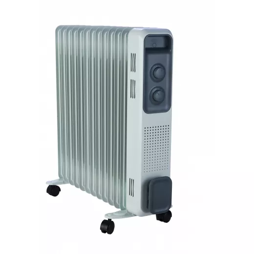 Electromatic Oil Filled Radiator 13 Fins 2500 W With clothes rack Full safety system