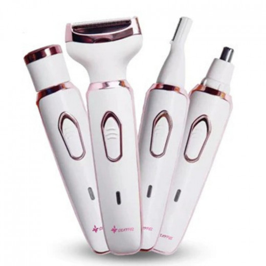 Silkypel 4 in 1 Shaver and Trimmer Set