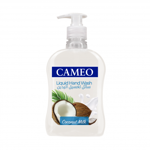 Cameo Moisturizing Liquid Hand Washing Soap 1 Liter with Coconut Scent