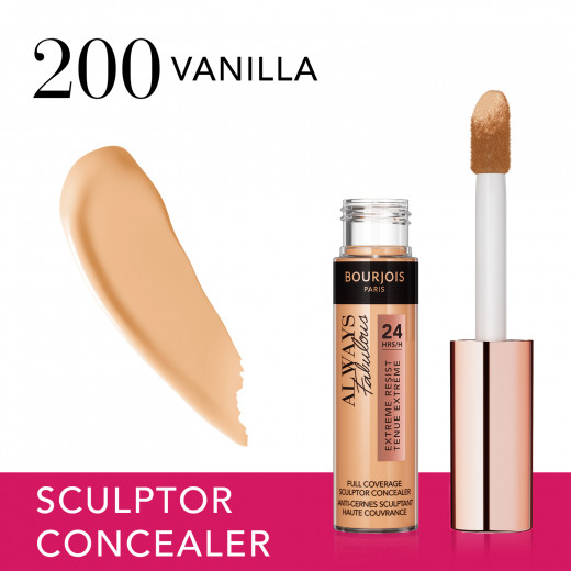 Bourjois always fabulous concealer 11 ml, vanilla