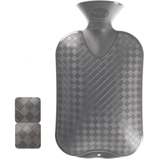 Fashy hot water bottle grey 2L