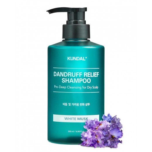 Kundal dandruff shampoo 500ml white musk