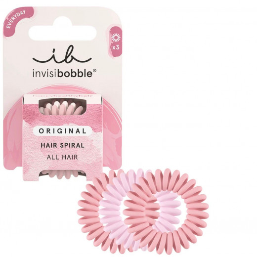 Invisibobble Original The Pinks Hair Spiral, 3pcs