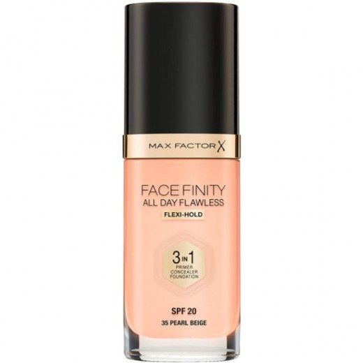 Max factor facefinity 3-in-1 all day flawless foundation 30ml peral