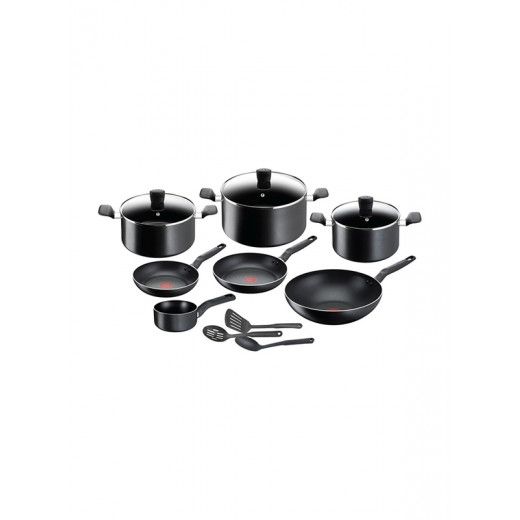 Tefal Super cook 13 pc set black