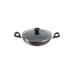 Tefal G6 delecia kadhai 28cm +glass lid